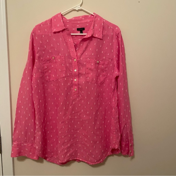 Tolbots large pink blouse - Picture 3 of 3